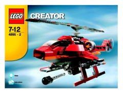 LEGO 4895 instructions page 1 – build guide