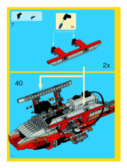 LEGO 4895 instructions page 50 – build guide