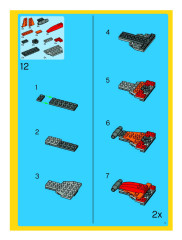 LEGO 4895 instructions page 9 – build guide