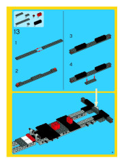 LEGO 4896 instructions page 9 – build guide