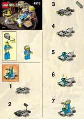 LEGO 4910 instructions page 1 – build guide