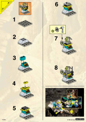 LEGO 4910 instructions page 2 – build guide