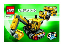 LEGO 4915 instructions page 1 – build guide