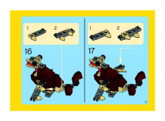 LEGO 4916 instructions page 17 – build guide