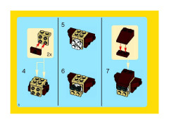 LEGO 4916 instructions page 8 – build guide