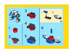 LEGO 4917 instructions page 2 – build guide
