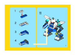 LEGO 4917 instructions page 7 – build guide
