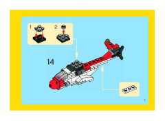 LEGO 4918 instructions page 7 – build guide