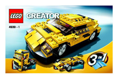 LEGO 4939 instructions page 1 – build guide