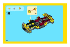 LEGO 4939 instructions page 20 – build guide