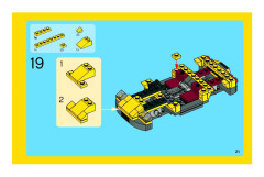 LEGO 4939 instructions page 21 – build guide