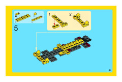 LEGO 4939 instructions page 41 – build guide