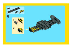 LEGO 4939 instructions page 8 – build guide