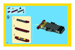 LEGO 4939 instructions page 10 – build guide