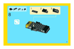 LEGO 4939 instructions page 9 – build guide