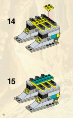 LEGO 4940 instructions page 12 – build guide