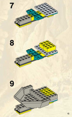 LEGO 4940 instructions page 15 – build guide
