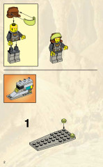 LEGO 4940 instructions page 2 – build guide