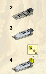 LEGO 4940 instructions page 3 – build guide