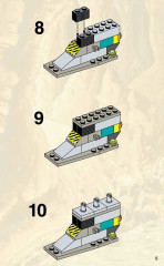 LEGO 4940 instructions page 5 – build guide