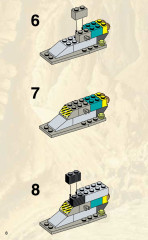 LEGO 4940 instructions page 8 – build guide