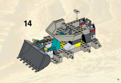 LEGO 4950 instructions page 15 – build guide