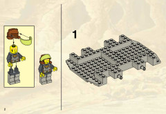 LEGO 4950 instructions page 2 – build guide