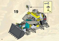 LEGO 4950 instructions page 20 – build guide