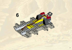 LEGO 4950 instructions page 7 – build guide