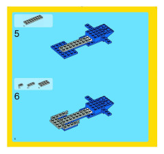 LEGO 4953 instructions page 4 – build guide