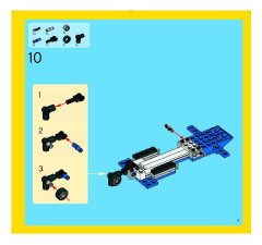LEGO 4953 instructions page 7 – build guide