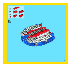 LEGO 4953 instructions page 21 – build guide