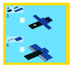 LEGO 4953 instructions page 4 – build guide