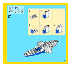 LEGO 4953 instructions page 43 – build guide