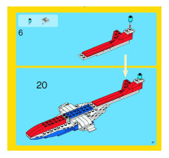 LEGO 4953 instructions page 47 – build guide