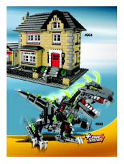 LEGO 4954 instructions page 75 – build guide