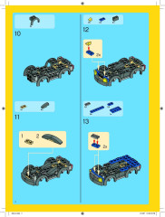 LEGO 4954 instructions page 4 – build guide