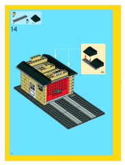 LEGO 4954 instructions page 15 – build guide