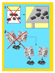 LEGO 4954 instructions page 2 – build guide
