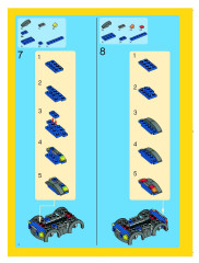 LEGO 4954 instructions page 4 – build guide
