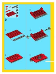 LEGO 4954 instructions page 9 – build guide
