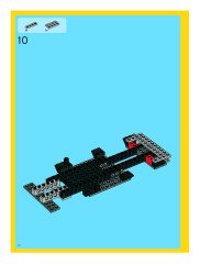 LEGO 4955 instructions page 10 – build guide