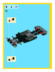 LEGO 4955 instructions page 14 – build guide