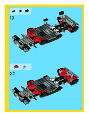 LEGO 4955 instructions page 19 – build guide