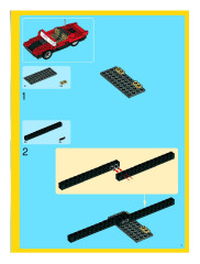 LEGO 4955 instructions page 3 – build guide