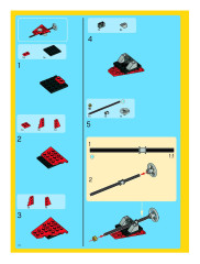 LEGO 4955 instructions page 74 – build guide