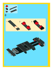 LEGO 4955 instructions page 8 – build guide