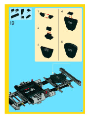 LEGO 4955 instructions page 19 – build guide