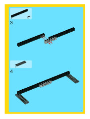 LEGO 4955 instructions page 3 – build guide