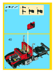 LEGO 4955 instructions page 44 – build guide